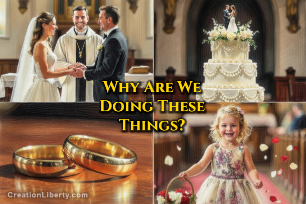 Where did marriage traditions come from, and why are we doing them?